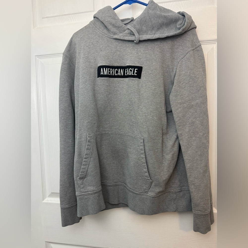 American Eagle Outfitters Heather Gray Men's Hoodie Size Medium